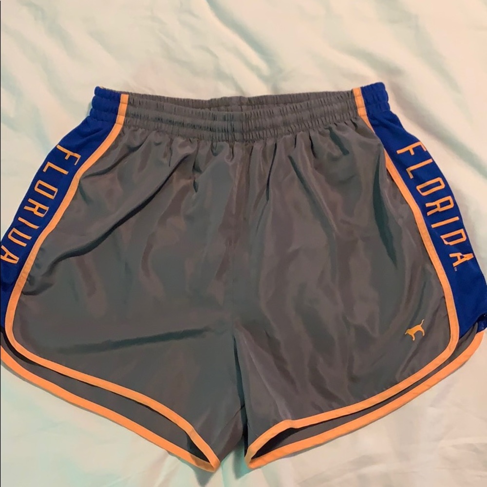 PINK University of Florida running shorts 💙🧡🐊